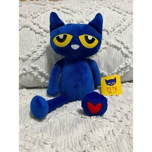 Kohl's Cares Pete The Cat, Blue Plush Red Heart